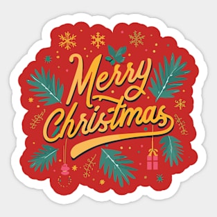 merry christmas Sticker